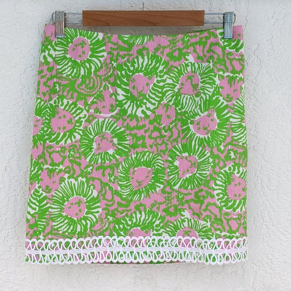 Lilly Pulitzer Dresses & Skirts - Lilly Pulitzer Lavender Skirt Cabana Pink